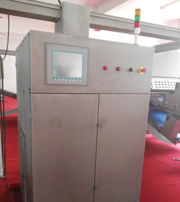 Купить Сименс PLC промышленный ламинатор, автоматическая линия для производства пиццы с двумя наборами ламинирование Производство в сети