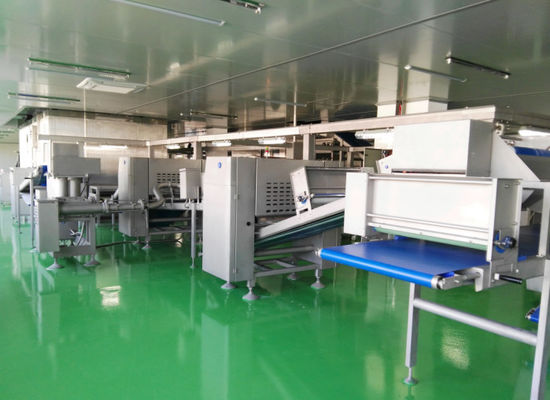 Купить Машина ламинатора теста печенья замерзая тоннеля -40℃ автоматическая для круассана и сасуаге свертывают Производство в сети