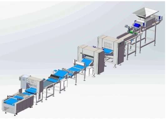 Купить Оборудование пекарни Ciabatta 1000kg/Hr промышленное с Chunker online manufacture