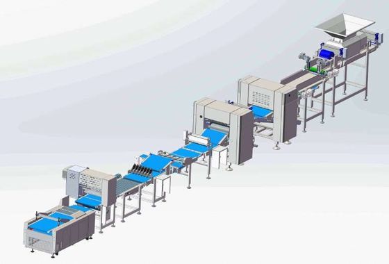 Купить Производственная линия багета олова 300kg/Hr делая хлеб ремесленника хлебца Производство в сети